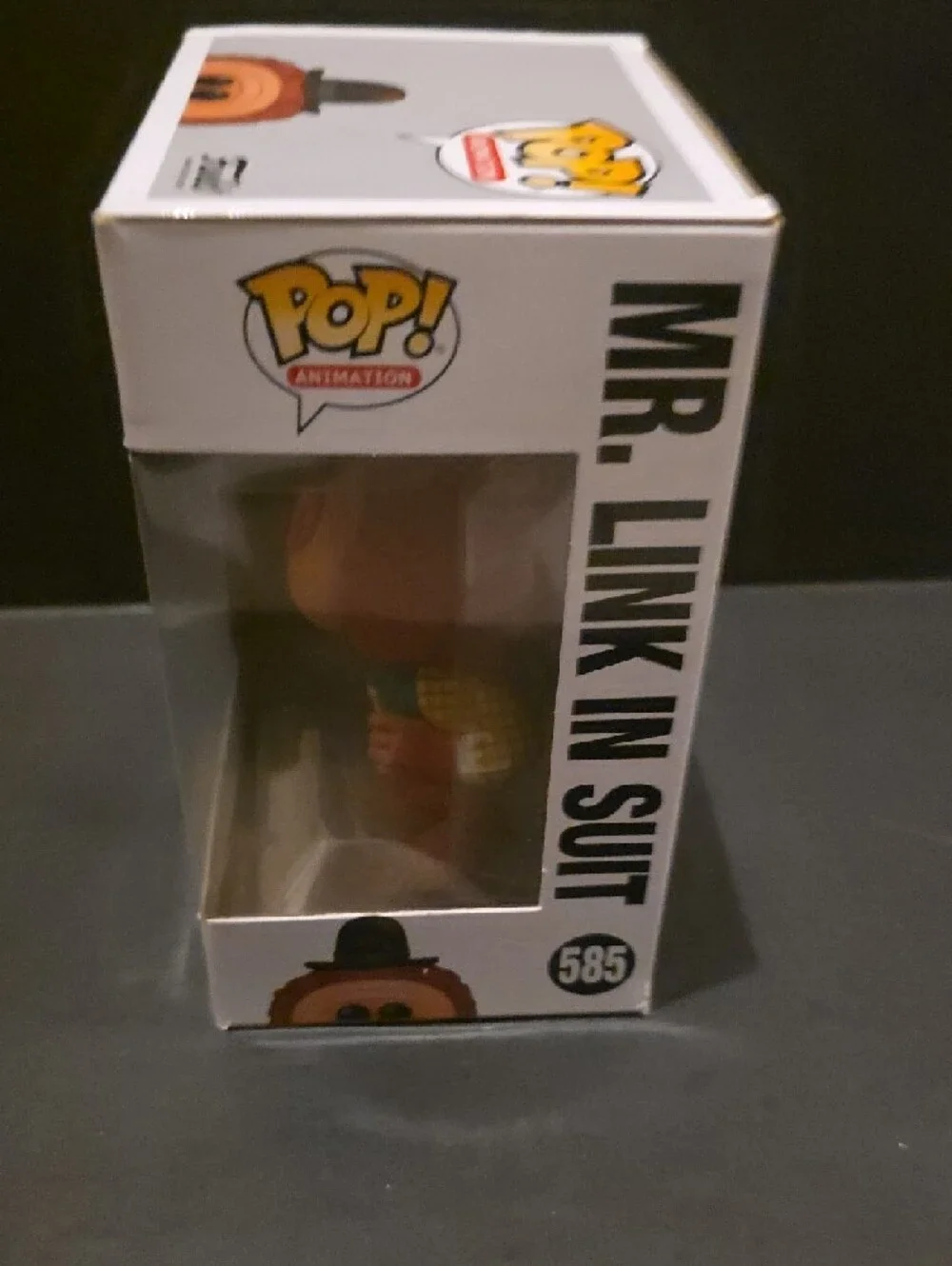 Funko Pop! Animation Mr. Link in Suit - Orange, Yellow and Tan - Picture 4 of 7